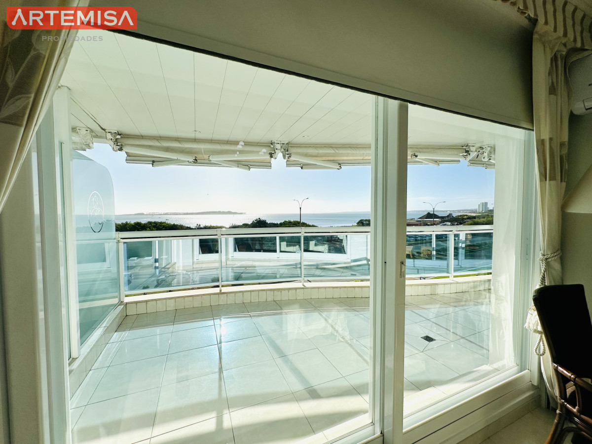 Apartamento ID.513 - Alquiler temporario de Apartamento de 2 suites sobre Playa Mansa, Primera Línea