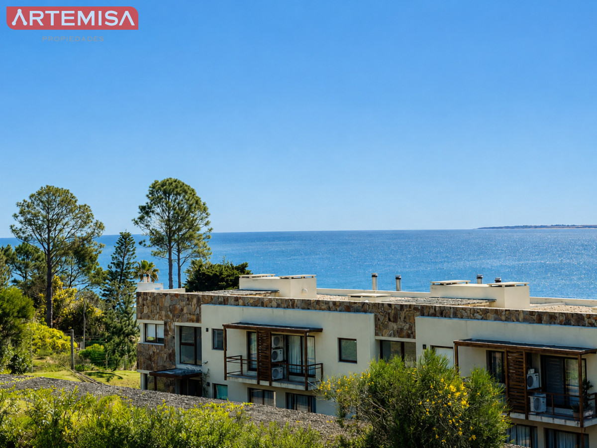 Apartamento ID.632 - Apartamento de 2 Dormitorios con Vista al Mar y Parrillero en Quartier Punta Ballena