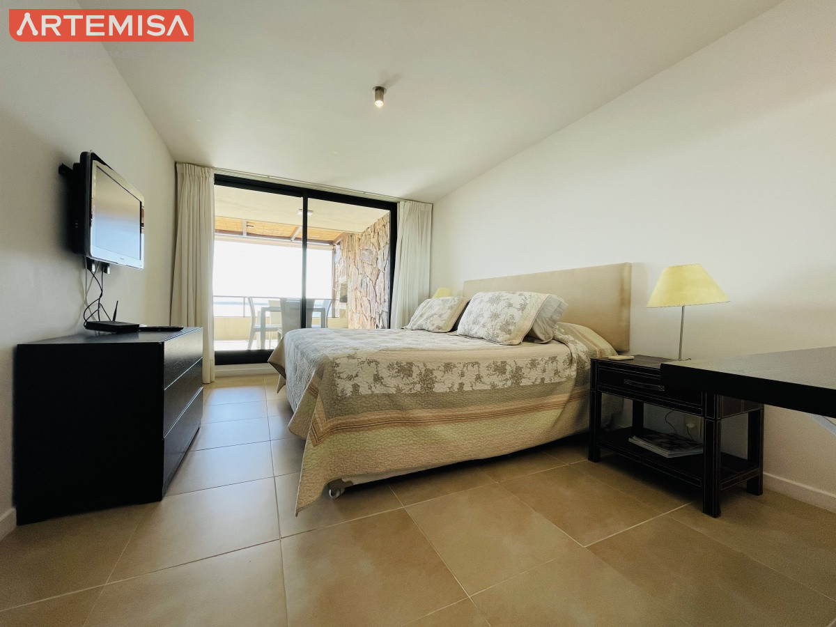 Apartamento ID.632 - Apartamento de 2 Dormitorios con Vista al Mar y Parrillero en Quartier Punta Ballena