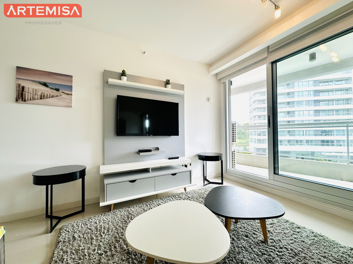 Apartamento ID.480 - Apartamento de 1 Dormitorio en playa Brava, Punta del Este