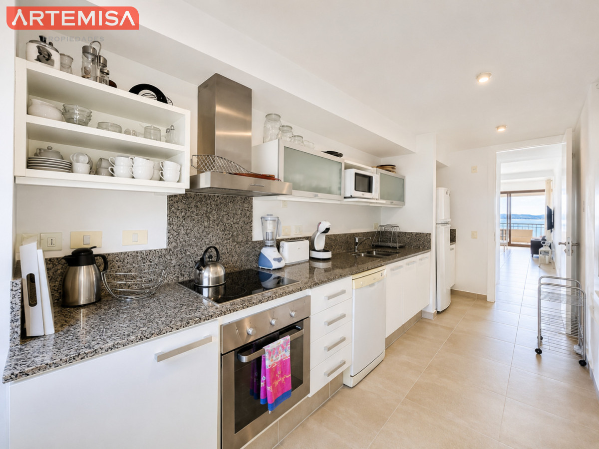 Apartamento ID.632 - Apartamento de 2 Dormitorios con Vista al Mar y Parrillero en Quartier Punta Ballena