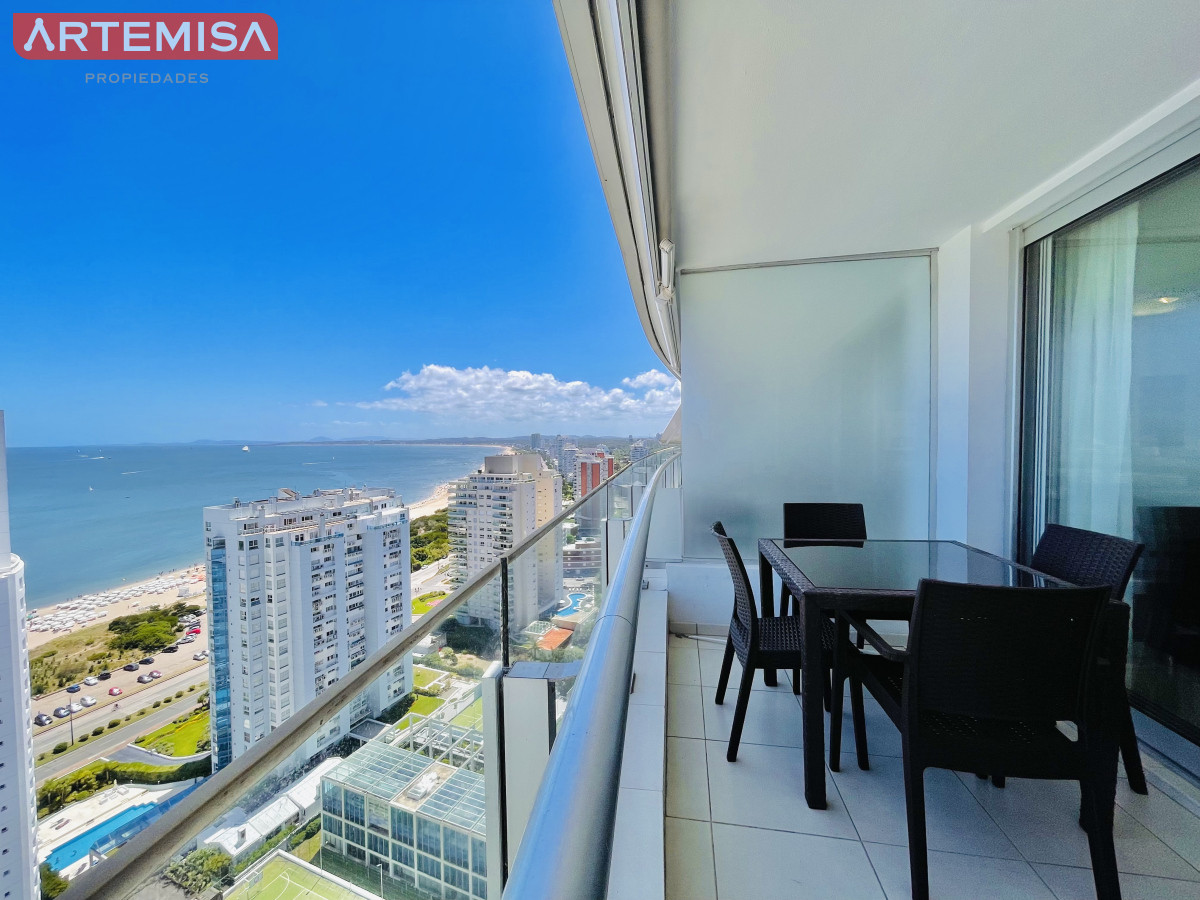 Apartamento ID.539 - Excelente Apartamento de 2 Dormitorios con Vista al Mar - Playa Mansa