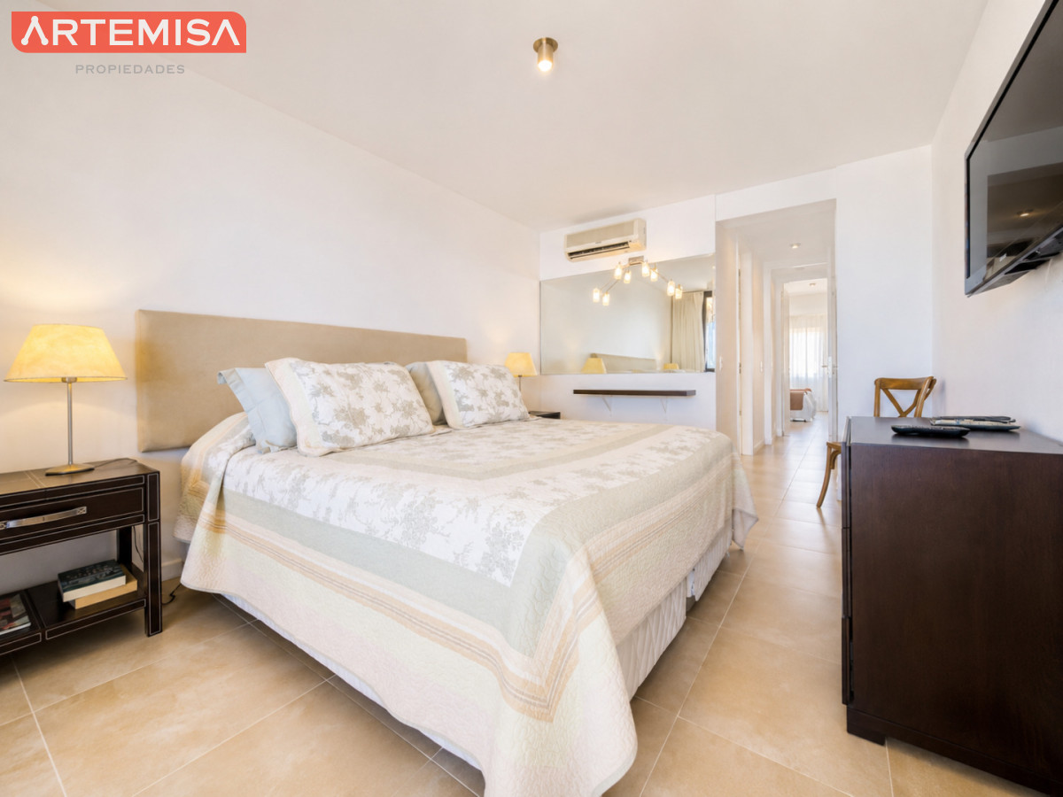 Apartamento ID.632 - Apartamento de 2 Dormitorios con Vista al Mar y Parrillero en Quartier Punta Ballena