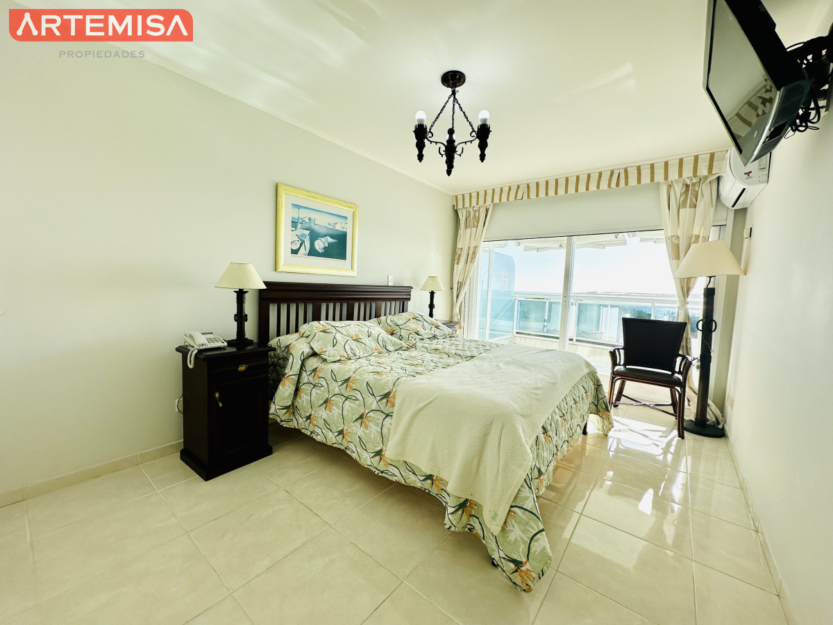 Apartamento ID.513 - Alquiler temporario de Apartamento de 2 suites sobre Playa Mansa, Primera Línea