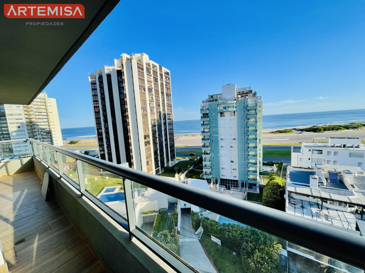 Apartamento ID.524 - Apartamento de 2 Dormitorios a Estrenar en Alquiler Anual y venta, Playa Brava, Punta del Este