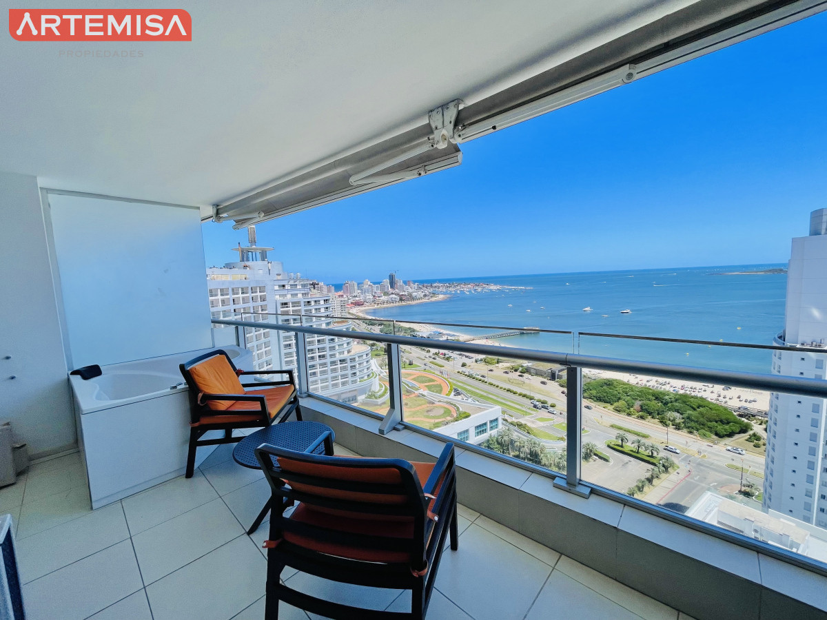 Apartamento ID.539 - Excelente Apartamento de 2 Dormitorios con Vista al Mar - Playa Mansa