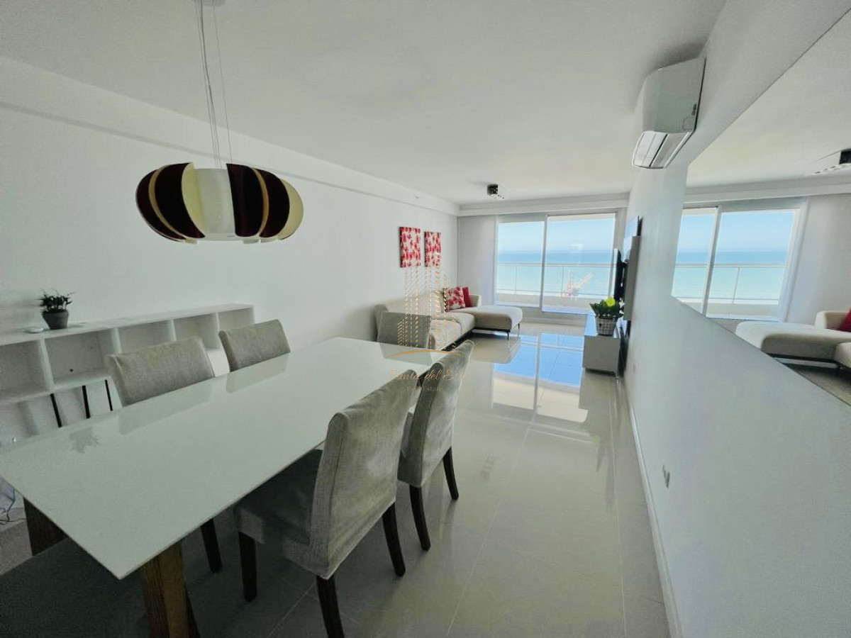 Apartamento ID.1049 - Alquiler temporario de Apartamento de 2 Dormitorios con Parrillero en torre Premium, Playa Brava