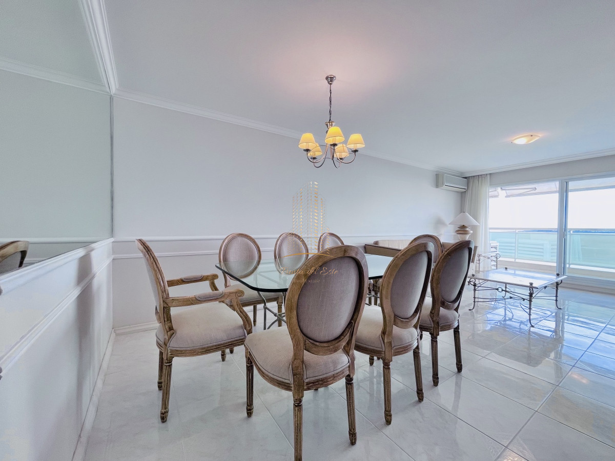 Apartamento ID.457 - Apartamento de 3 Dormitorios sobre Playa Mansa, en Venta y Alquiler, Punta del Este