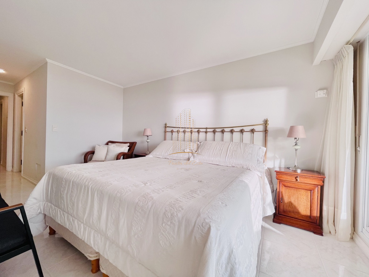 Apartamento ID.457 - Apartamento de 3 Dormitorios sobre Playa Mansa, en Venta y Alquiler, Punta del Este