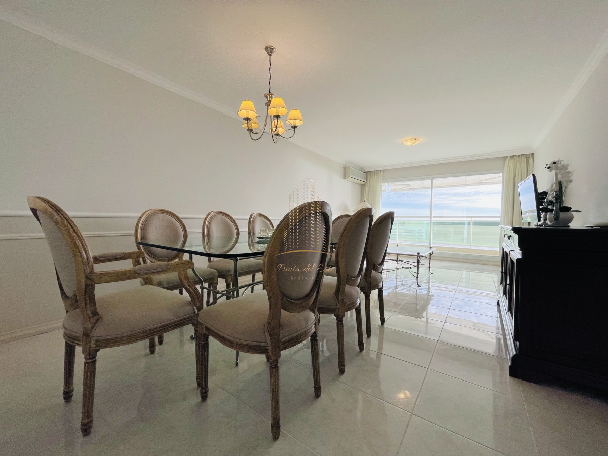 Apartamento ID.457 - Apartamento de 3 Dormitorios sobre Playa Mansa, en Venta y Alquiler, Punta del Este