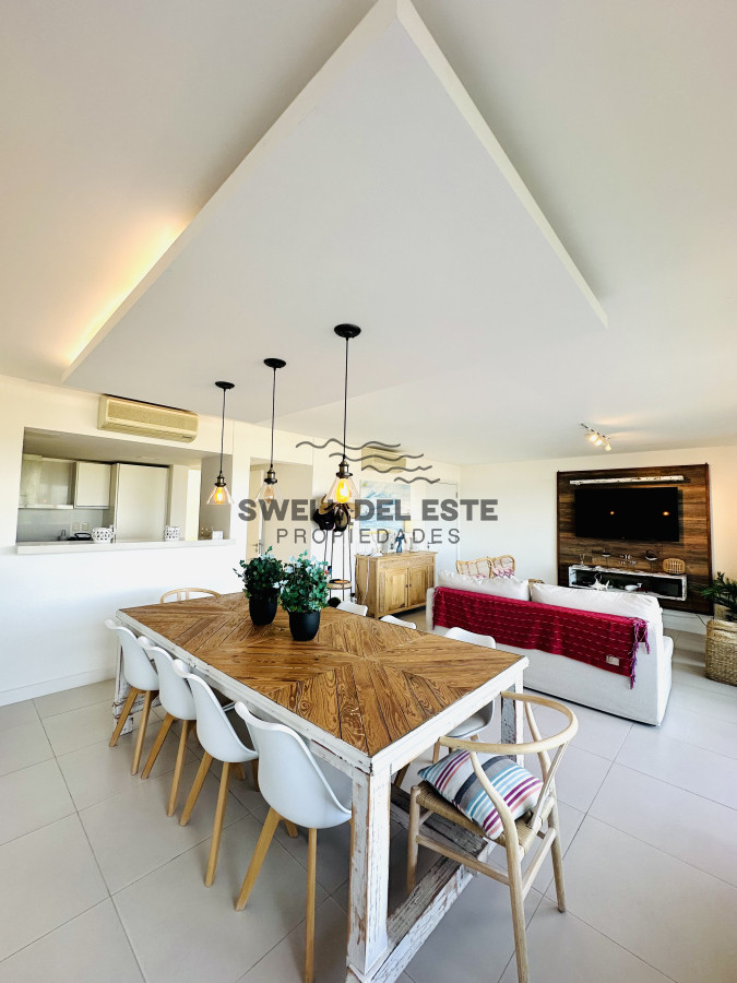 Apartamento ID.100 - Venta de Apartamento de 2 Dormitorios y Parrillero en la Loma de la Ballena en exclusivo complejo