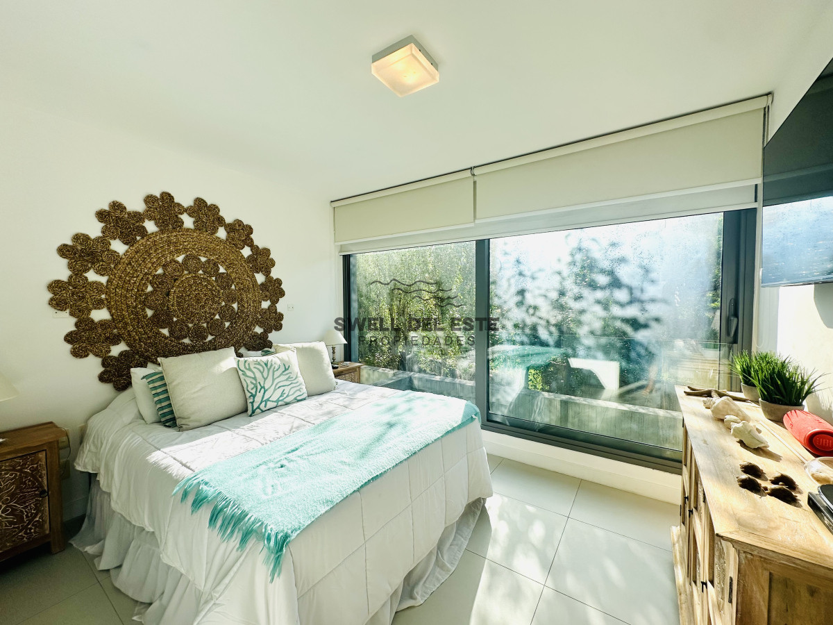 Apartamento ID.100 - Venta de Apartamento de 2 Dormitorios y Parrillero en la Loma de la Ballena en exclusivo complejo