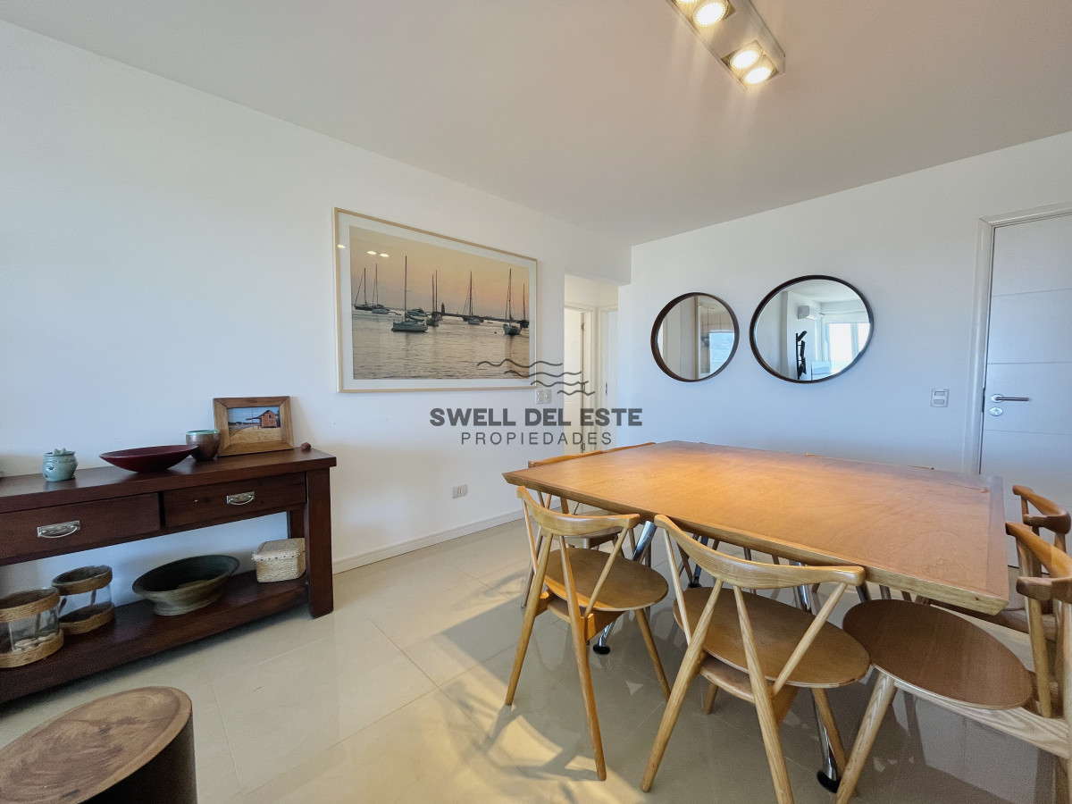 Apartamento ID.229 - Penthouse de 3 Dormitorios en Primera Línea del Mar, Playa Brava Punta del Este
