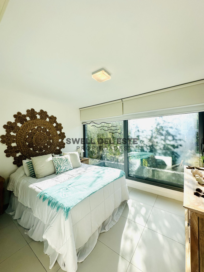 Apartamento ID.100 - Venta de Apartamento de 2 Dormitorios y Parrillero en la Loma de la Ballena en exclusivo complejo