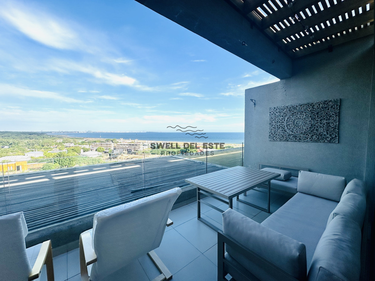 Apartamento ID.100 - Venta de Apartamento de 2 Dormitorios y Parrillero en la Loma de la Ballena en exclusivo complejo