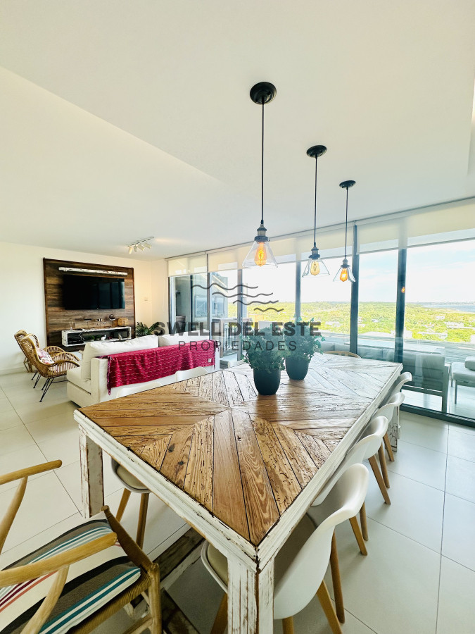 Apartamento ID.100 - Venta de Apartamento de 2 Dormitorios y Parrillero en la Loma de la Ballena en exclusivo complejo