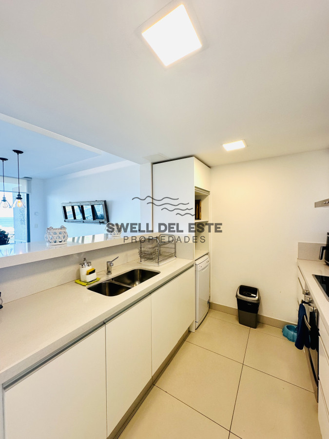 Apartamento ID.100 - Venta de Apartamento de 2 Dormitorios y Parrillero en la Loma de la Ballena en exclusivo complejo