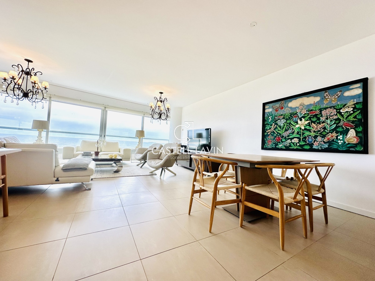 Apartamento ID.907 - Venta Apartamento 3 Dormitorios esquinero en Torre Le Parc Playa Brava Punta del Este