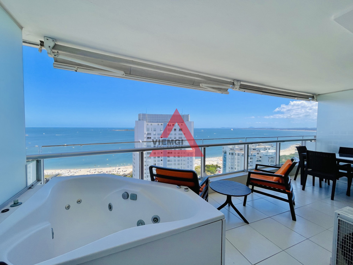 Apartamento ID.201 - Excelente Apartamento de 2 Dormitorios con Vista al Mar, Playa Mansa