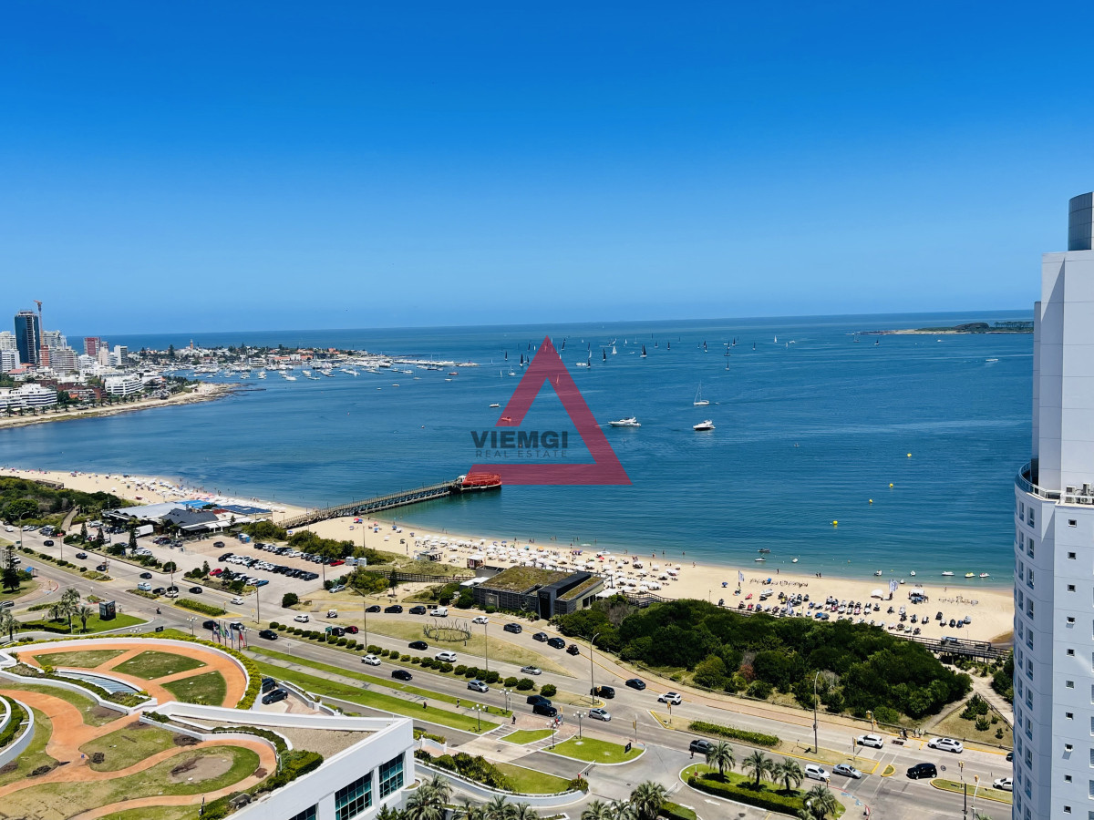 Apartamento ID.201 - Excelente Apartamento de 2 Dormitorios con Vista al Mar, Playa Mansa