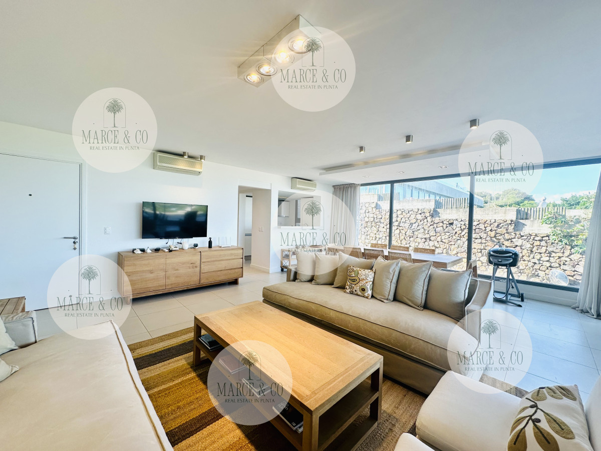 Apartamento ID.1431 - Venta OPORTUNIDAD de exclusivo departamento de tres dormitorios y Parrillero en Punta Ballena