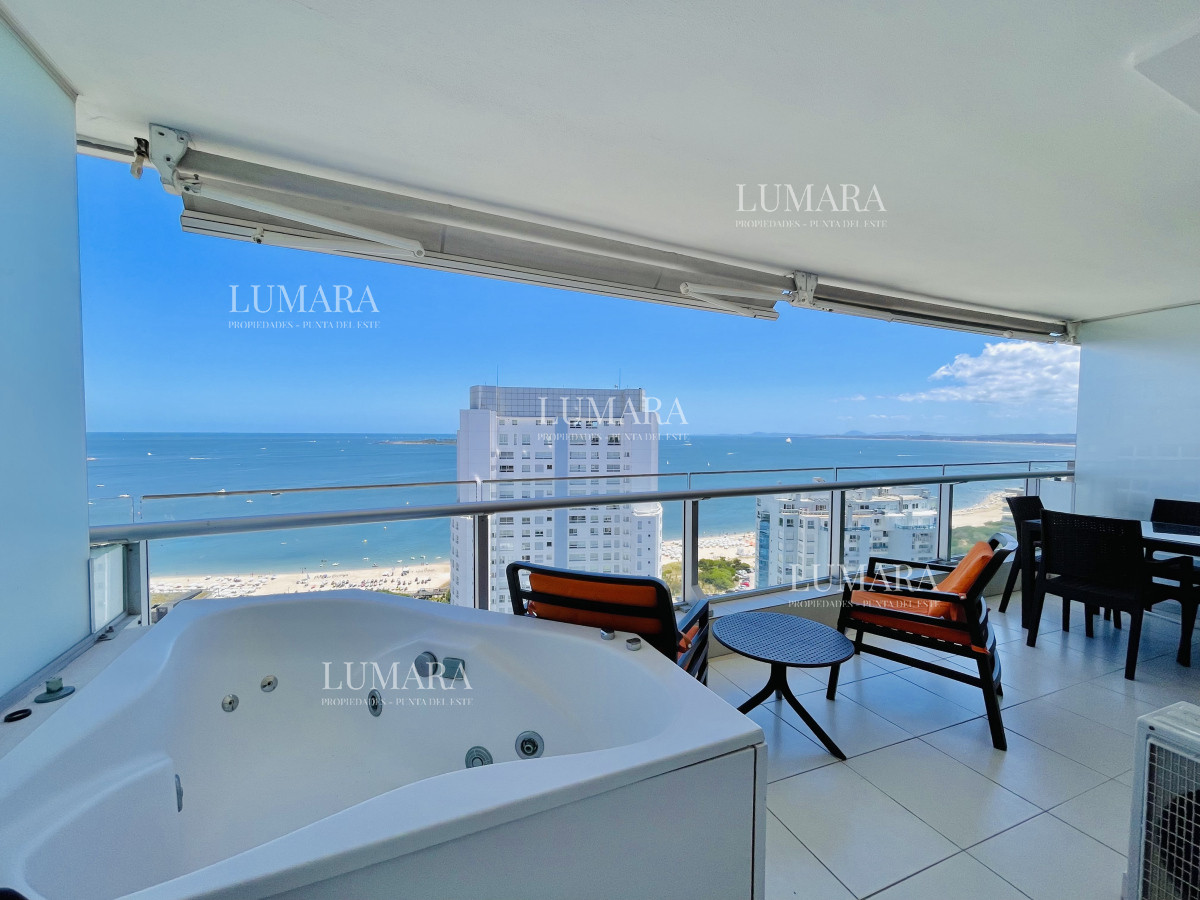 Apartamento ID.509 - Excelente Apartamento de 2 Dormitorios con Vista al Mar, Playa Mansa