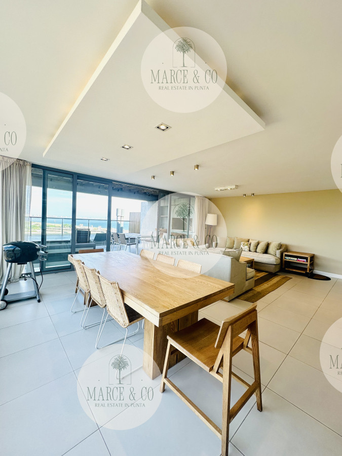 Apartamento ID.1431 - Venta OPORTUNIDAD de exclusivo departamento de tres dormitorios y Parrillero en Punta Ballena