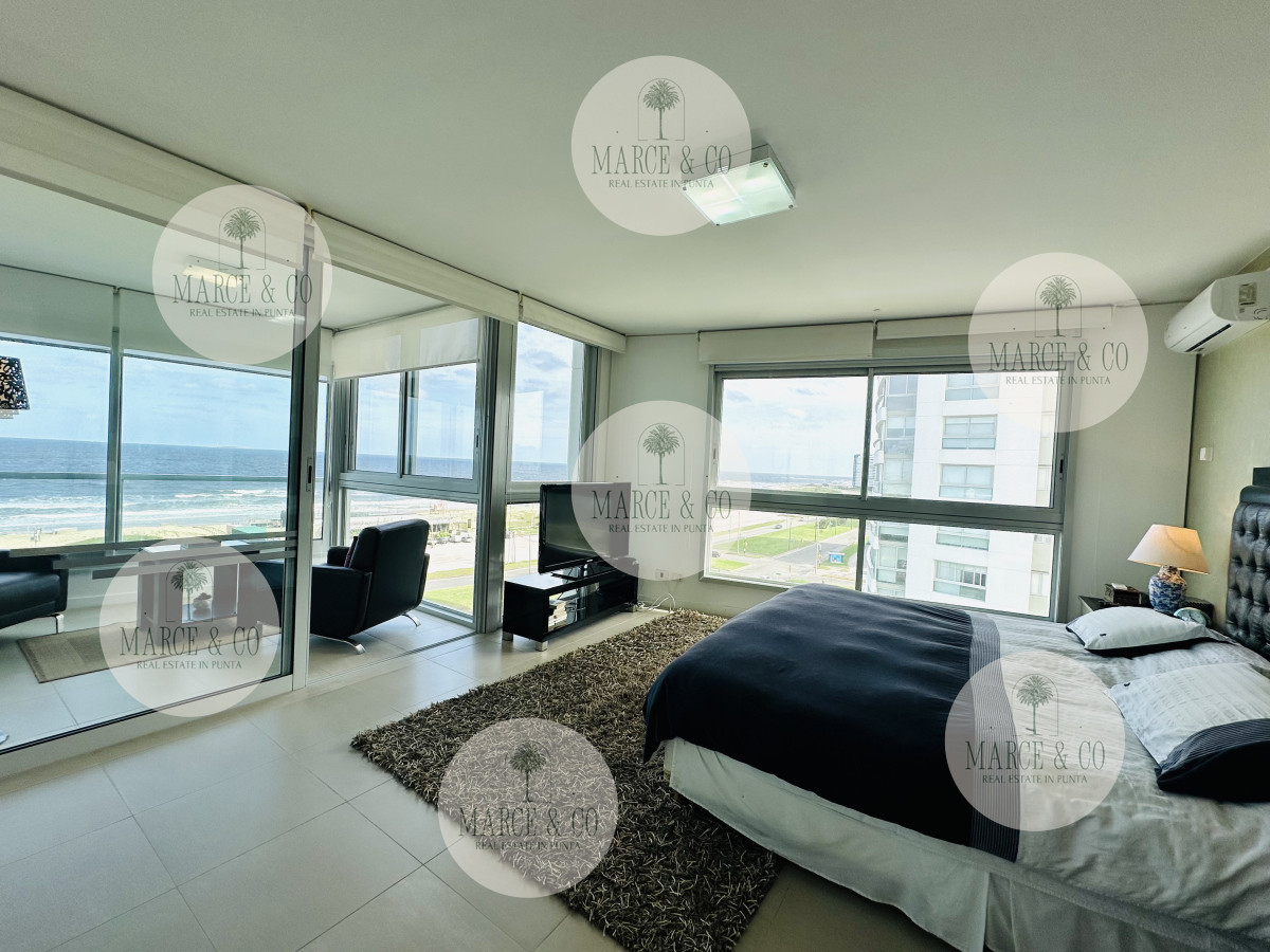 Apartamento ID.2198 - Oportunidad en Venta! Apartamento sobre playa Brava de 3 Dormitorios más Dependencia, Torre Le Parc