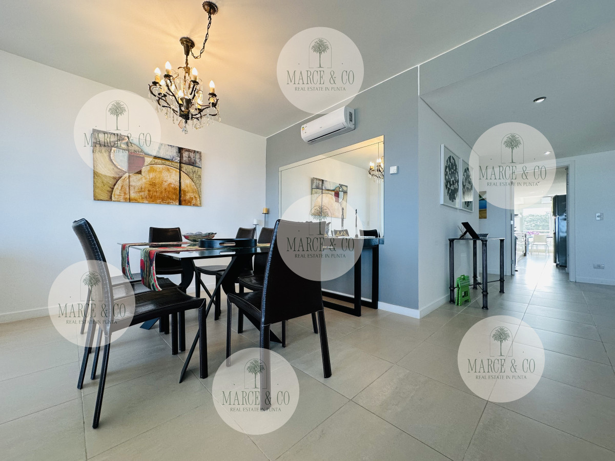 Apartamento ID.2198 - Oportunidad en Venta! Apartamento sobre playa Brava de 3 Dormitorios más Dependencia, Torre Le Parc