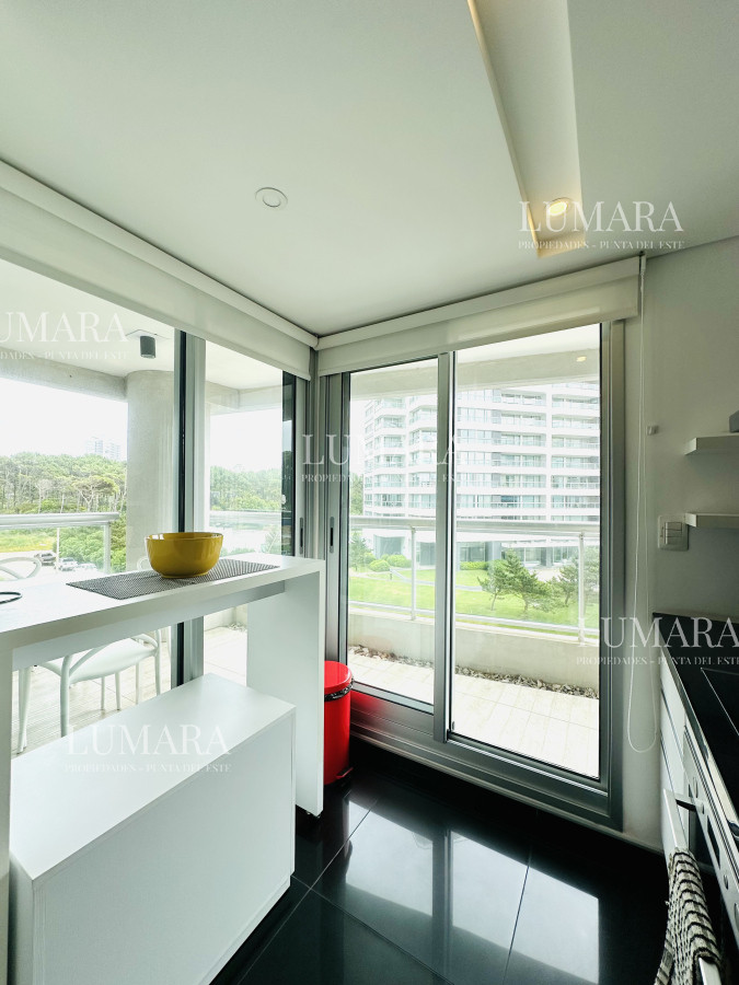 Apartamento ID.587 - Apartamento de 1 Dormitorio en playa Brava, Punta del Este