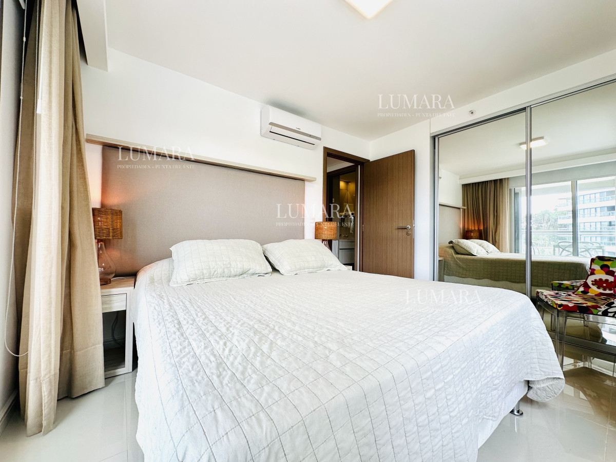 Apartamento ID.587 - Apartamento de 1 Dormitorio en playa Brava, Punta del Este