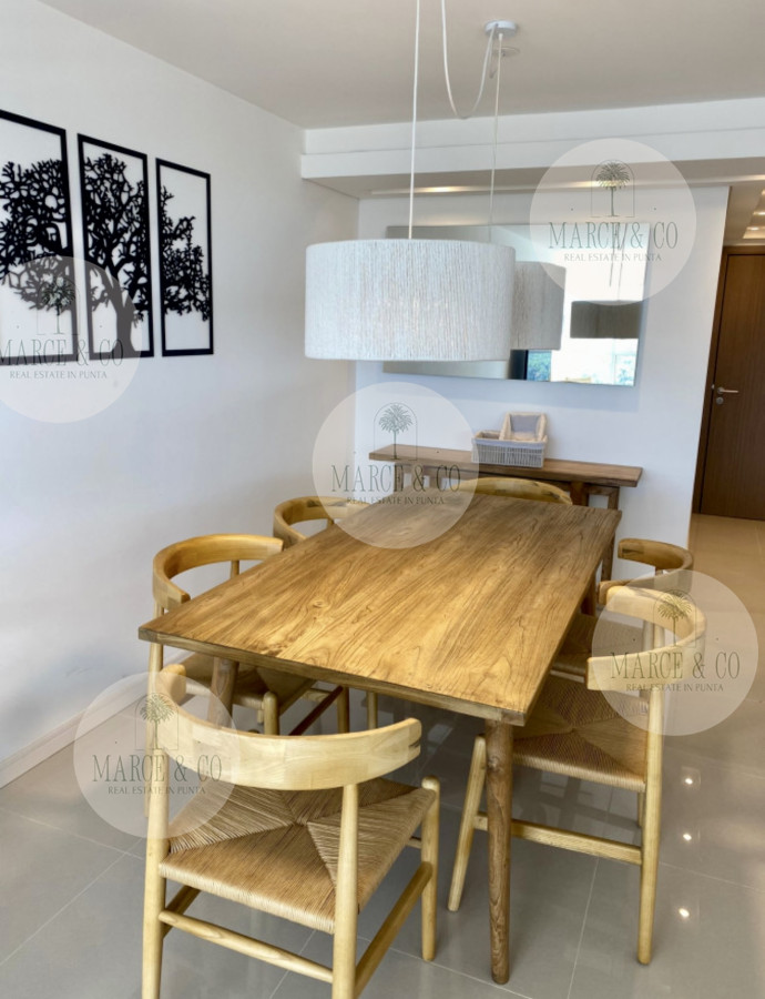 Apartamento ID.2548 - Alquiler temporal de apartamento piso alto de 2 dormitorios más servicio en playa brava 
