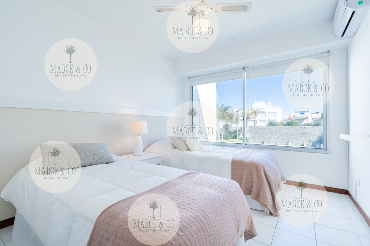 Apartamento ID.2235 - Venta y alquiler temporario de apartamento penthouse de tres dormitorios en playa Montoya