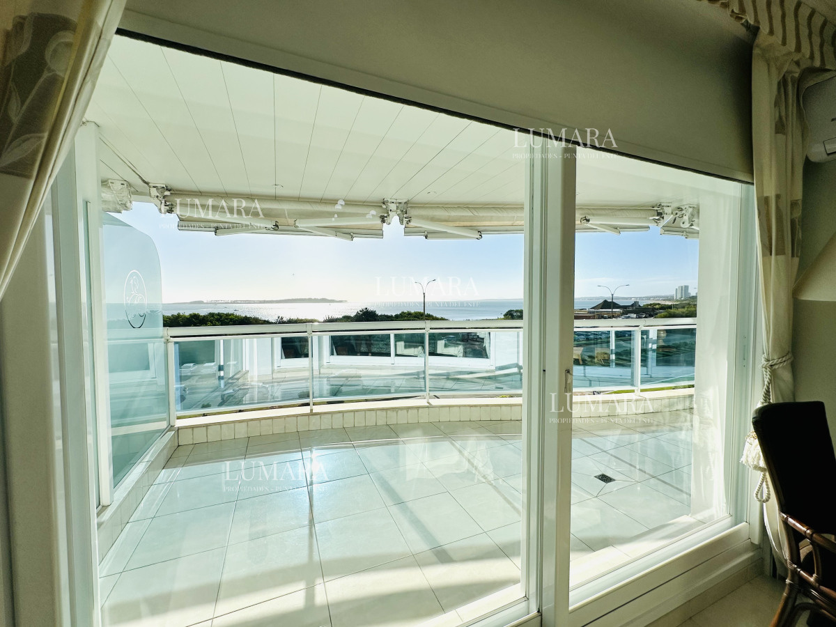 Apartamento ID.864 - Alquiler temporario de Apartamento de 2 suites sobre Playa Mansa, Primera Línea