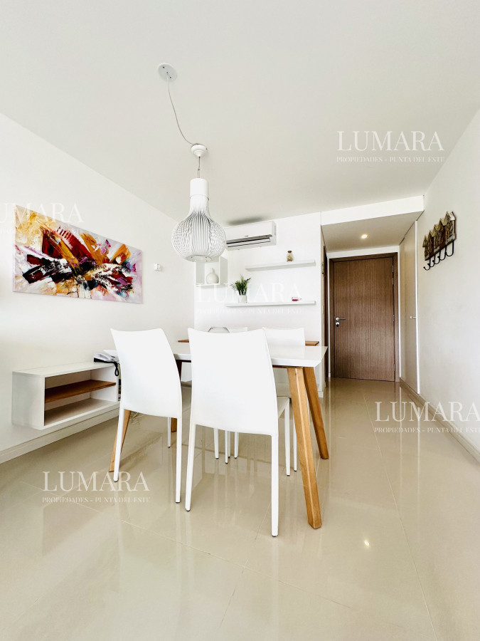 Apartamento ID.587 - Apartamento de 1 Dormitorio en playa Brava, Punta del Este
