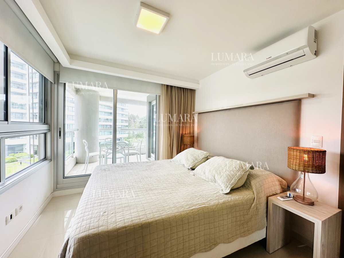 Apartamento ID.587 - Apartamento de 1 Dormitorio en playa Brava, Punta del Este