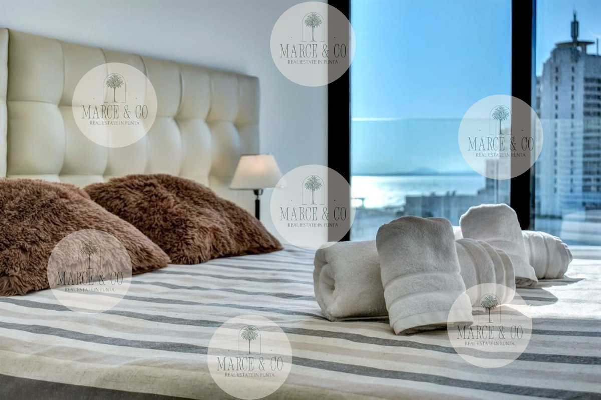Apartamento ID.996 - Venta de apartamento de dos dormitorios con dos baños moderna Torre, Art Tower, Punta del Este