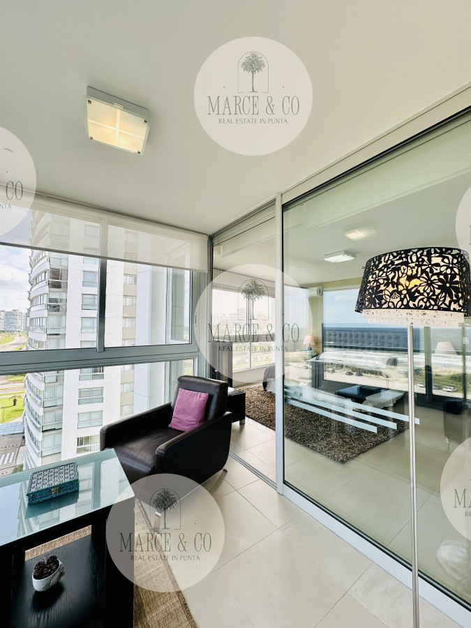 Apartamento ID.2198 - Oportunidad en Venta! Apartamento sobre playa Brava de 3 Dormitorios más Dependencia, Torre Le Parc