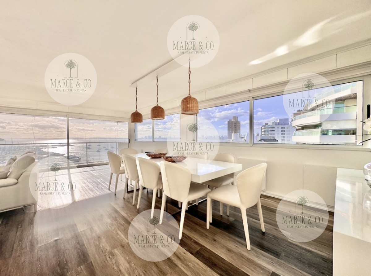 Apartamento ID.2224 - Apartamento de 6 Dormitorios Frente al Puerto de Punta del Este