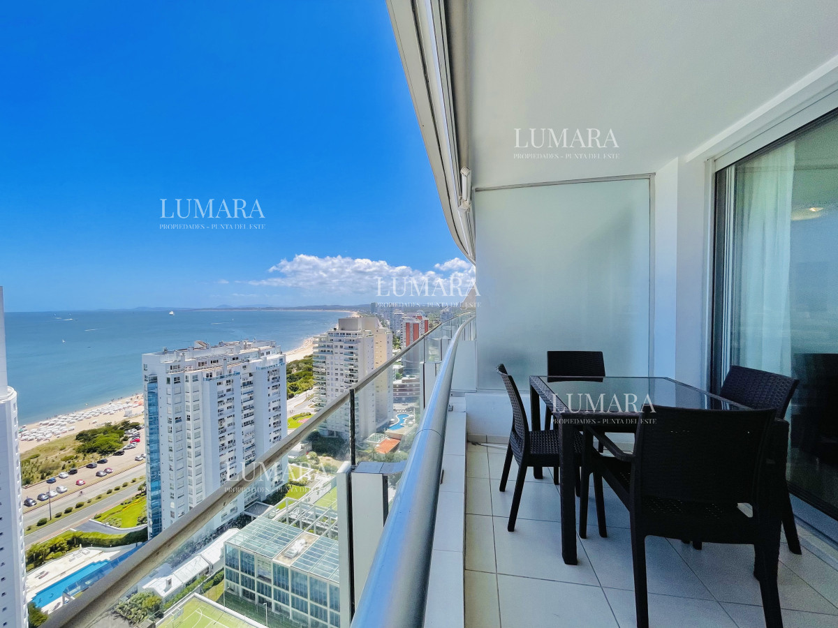 Apartamento ID.509 - Excelente Apartamento de 2 Dormitorios con Vista al Mar, Playa Mansa