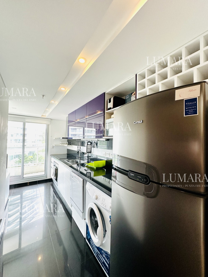 Apartamento ID.587 - Apartamento de 1 Dormitorio en playa Brava, Punta del Este