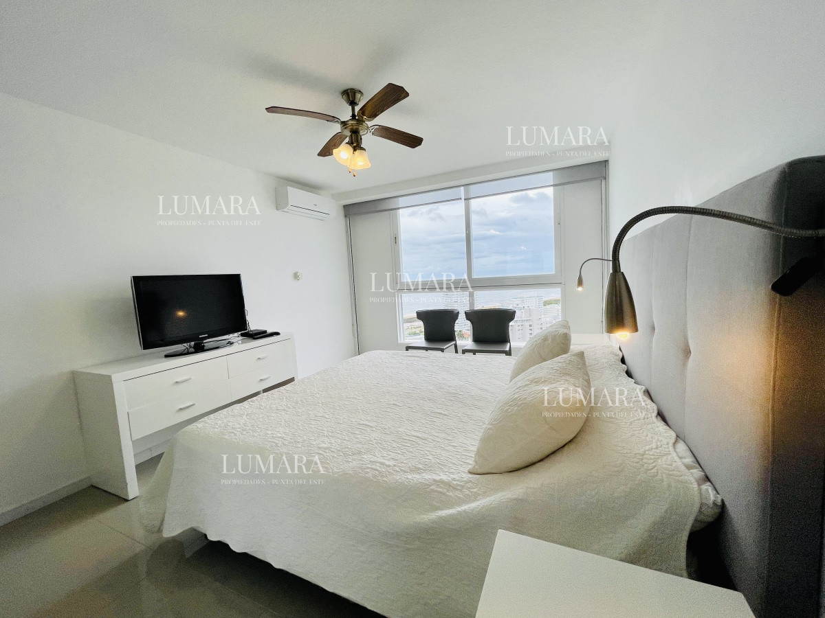 Apartamento ID.3154 - Alquiler temporario y venta de apartamento Penthouse en torre One, Playa Brava