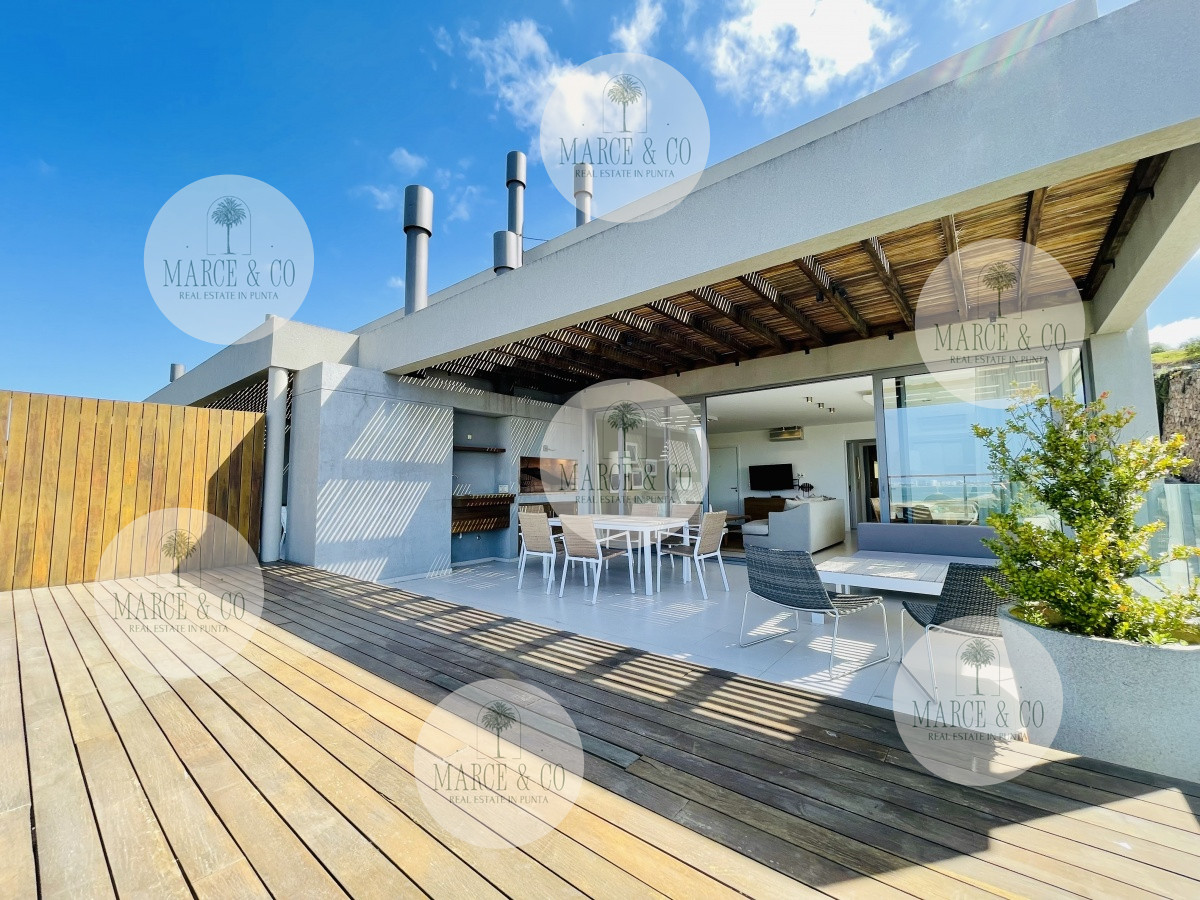 Apartamento ID.1431 - Venta OPORTUNIDAD de exclusivo departamento de tres dormitorios y Parrillero en Punta Ballena