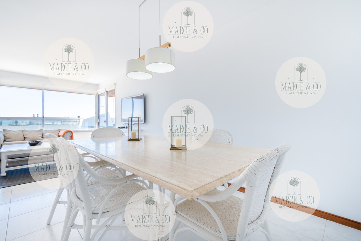 Apartamento ID.2235 - Venta y alquiler temporario de apartamento penthouse de tres dormitorios en playa Montoya