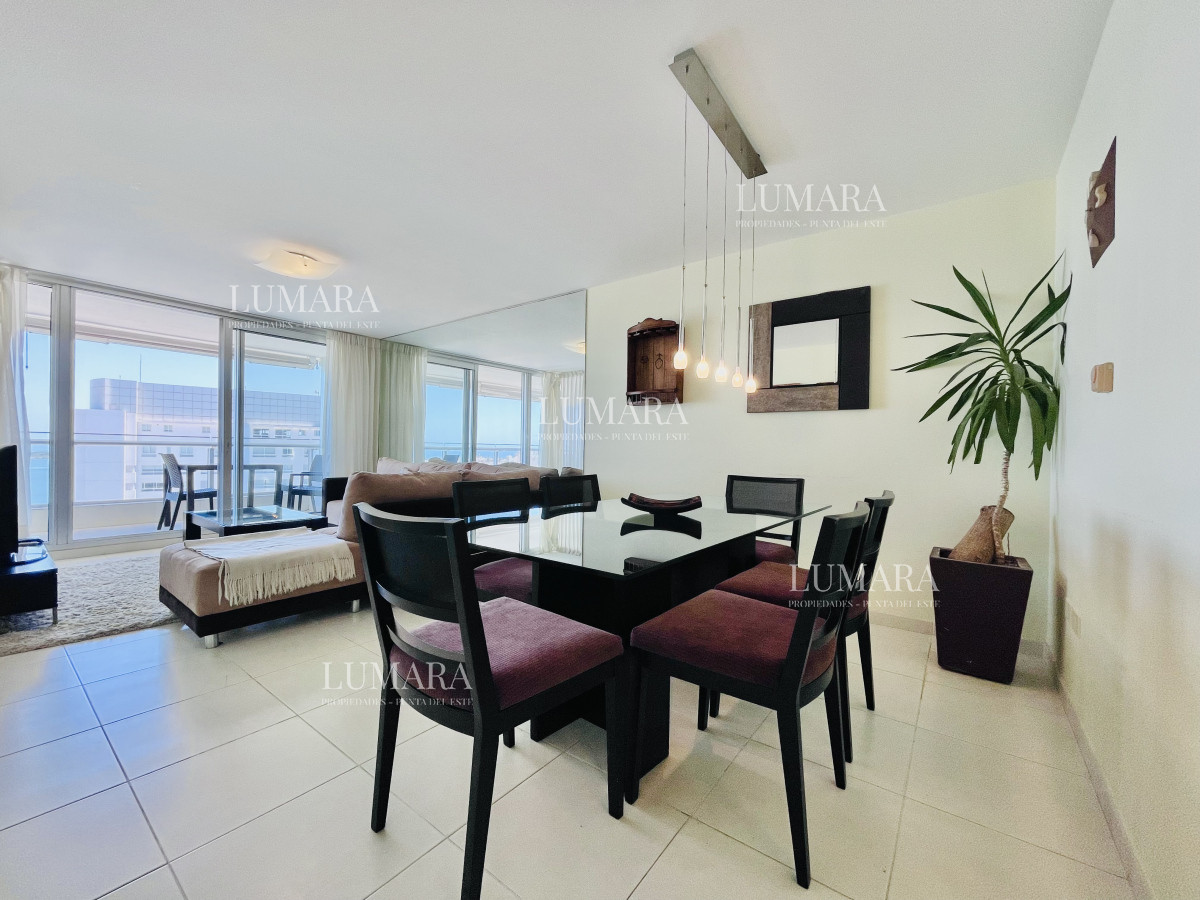 Apartamento ID.509 - Excelente Apartamento de 2 Dormitorios con Vista al Mar, Playa Mansa