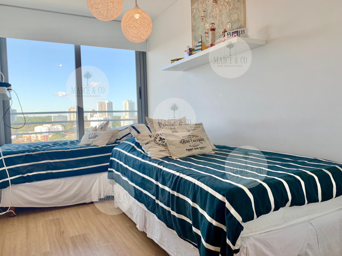 Apartamento ID.1101 - Excelente Apartamento de 2 Dormitorios en Venta y Alquiler - Playa Mansa, Punta del Este