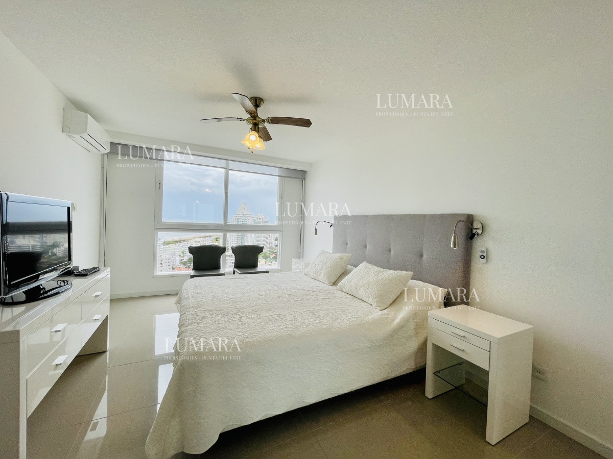 Apartamento ID.3154 - Alquiler temporario y venta de apartamento Penthouse en torre One, Playa Brava