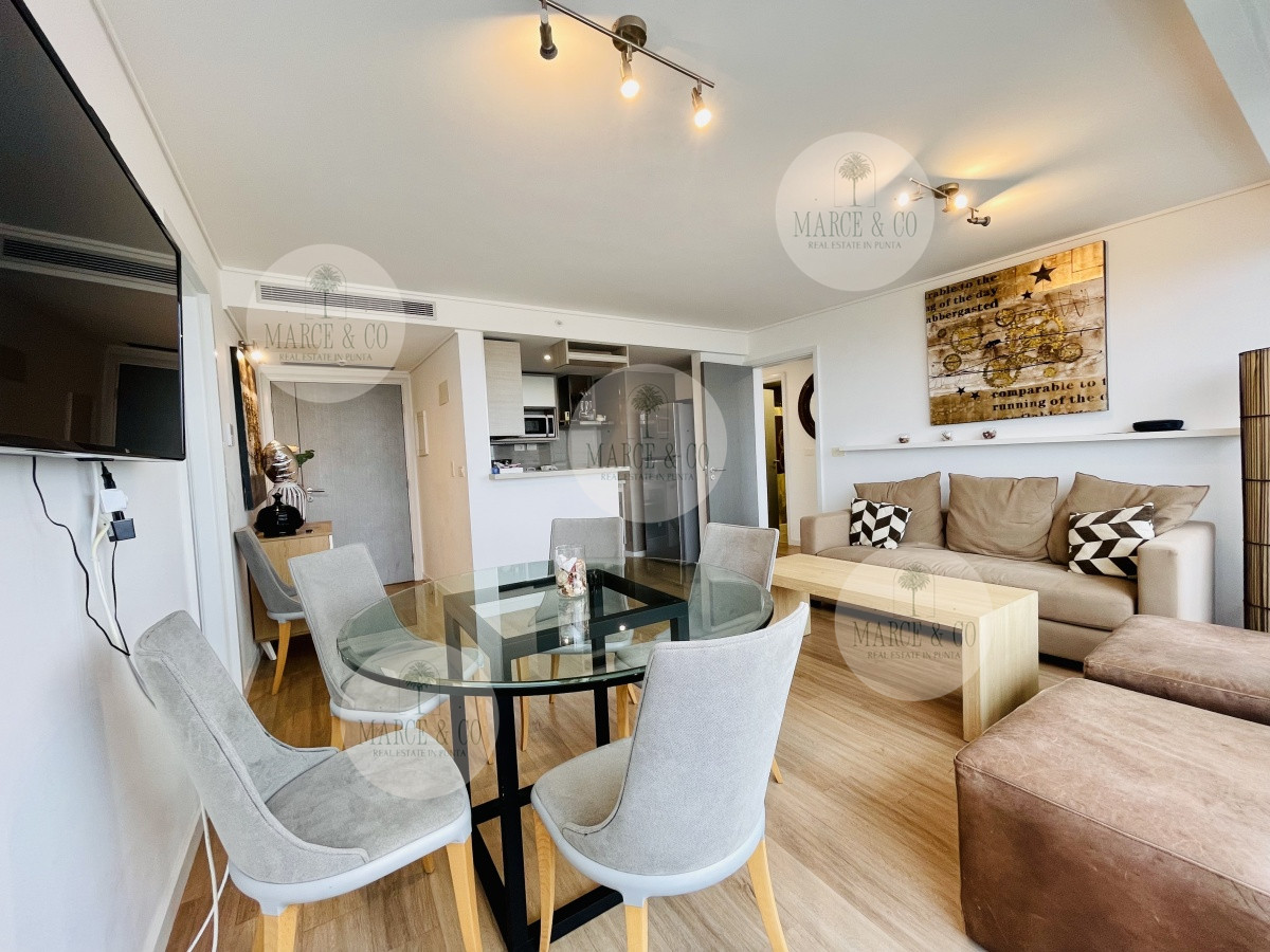 Apartamento ID.1101 - Excelente Apartamento de 2 Dormitorios en Venta y Alquiler - Playa Mansa, Punta del Este