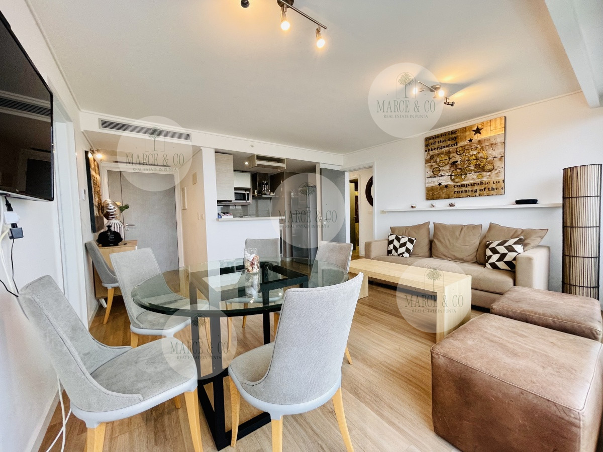 Apartamento ID.1101 - Excelente Apartamento de 2 Dormitorios en Venta y Alquiler - Playa Mansa, Punta del Este