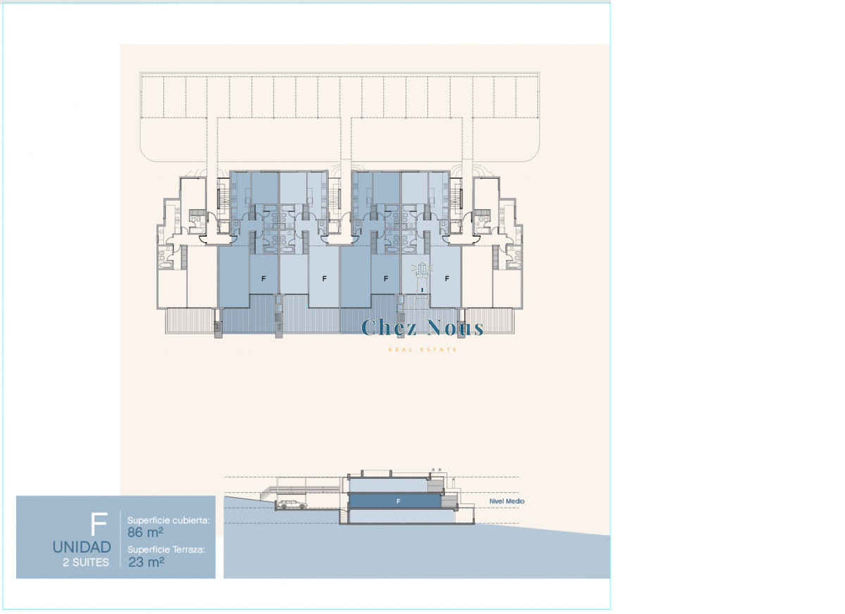 Apartamento ID.1104 - Venta y alquiler de apartamento de dos dormitorios con parrillero de uso exclusivo en Punta Ballena